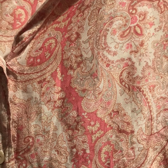 Silk Perfect Shirt by J Crew 8 silk cotton - Picture 4 of 7